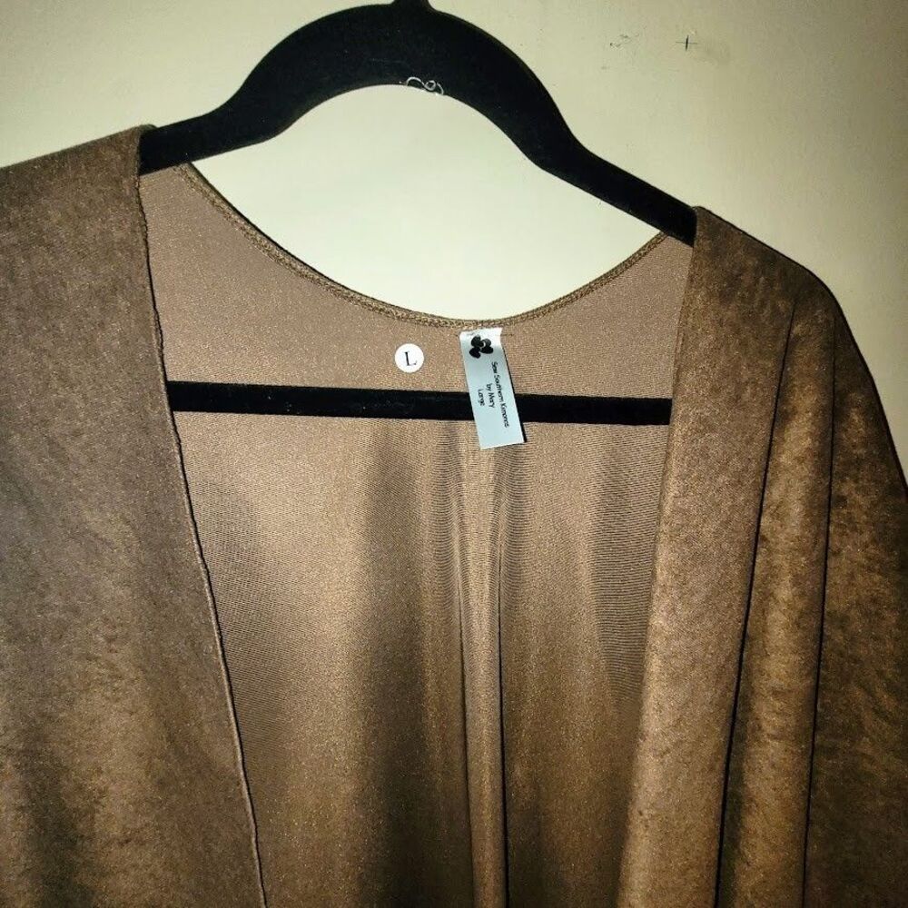 Brown Cape One Size Handmade Solid